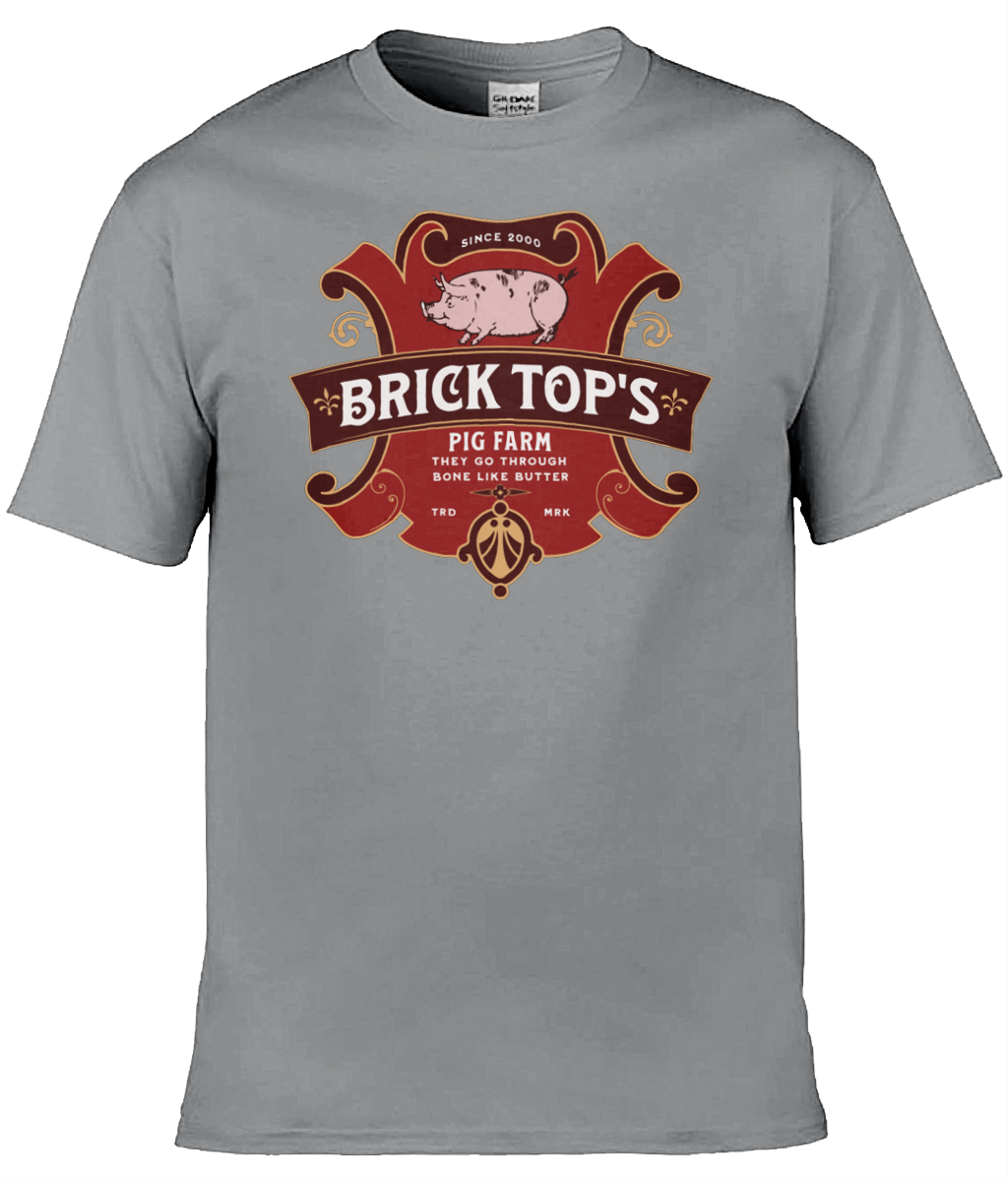 Brick Top's Pig Farm T-Shirt - Image 8