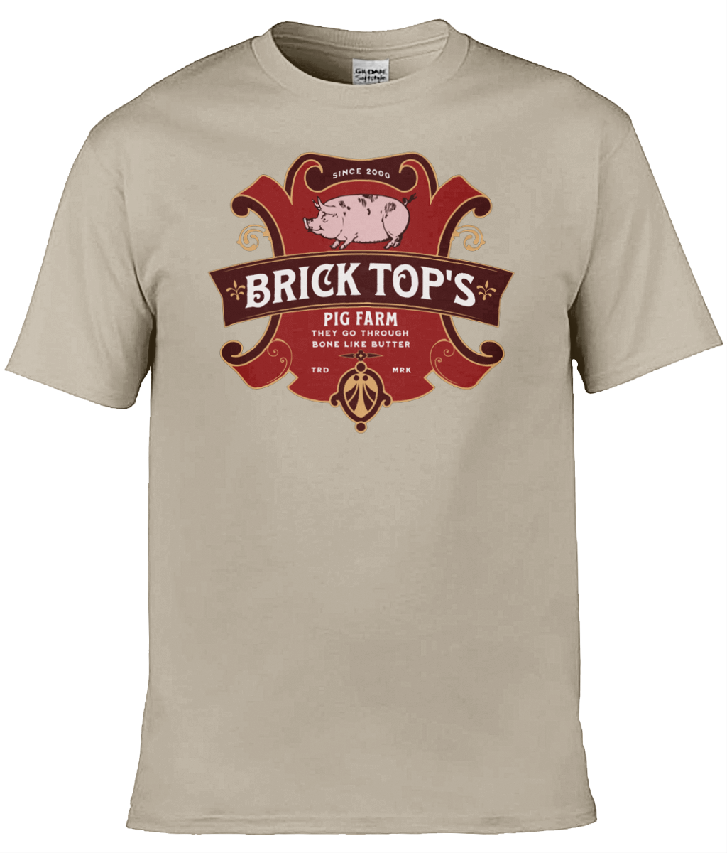 Brick Top's Pig Farm T-Shirt - Image 7
