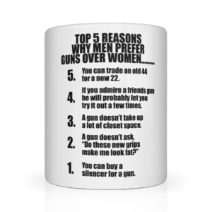 White Mug Gun