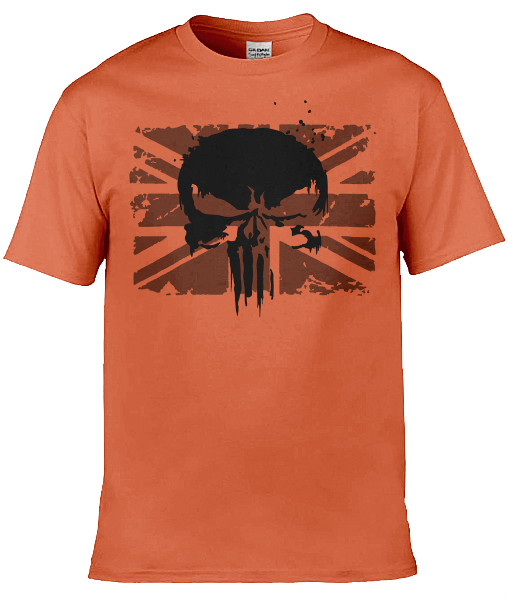 Punisher Skull UK T-Shirt - Image 9