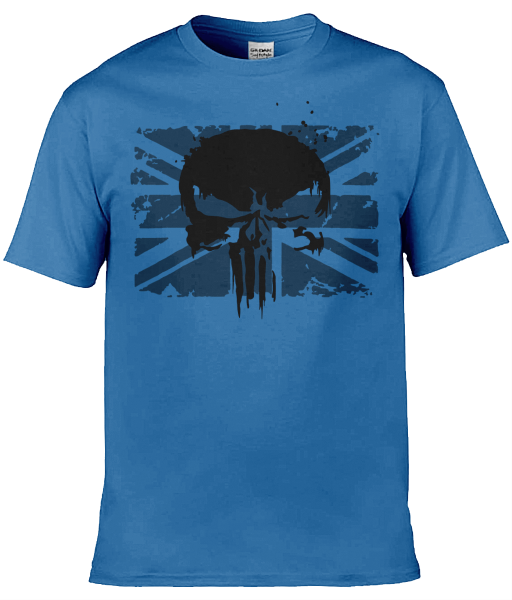 Punisher Skull UK T-Shirt - Image 4