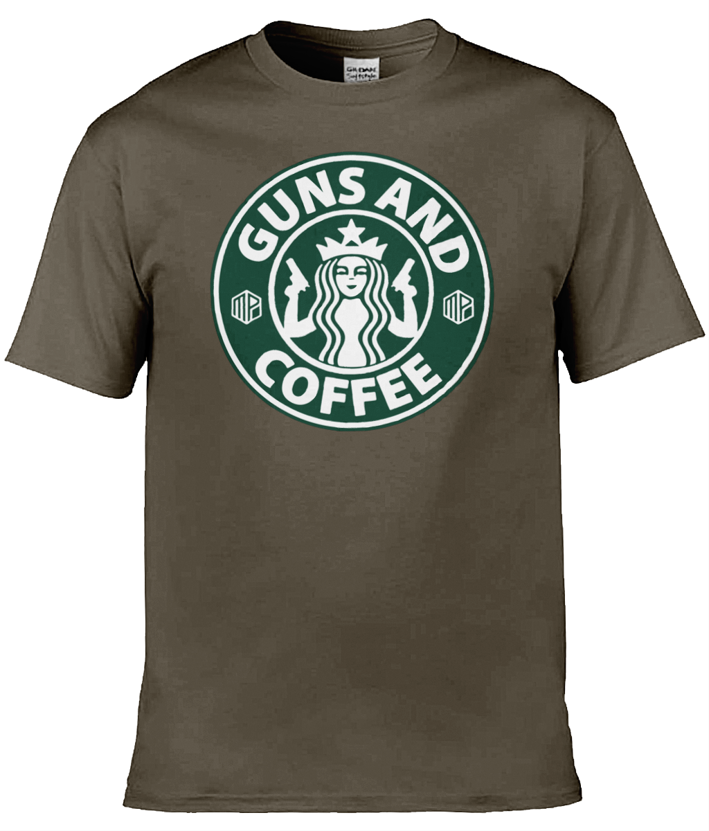 Guns & Coffee T-Shirt - Image 4