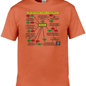 New Rifle Flow Chart T-Shirt