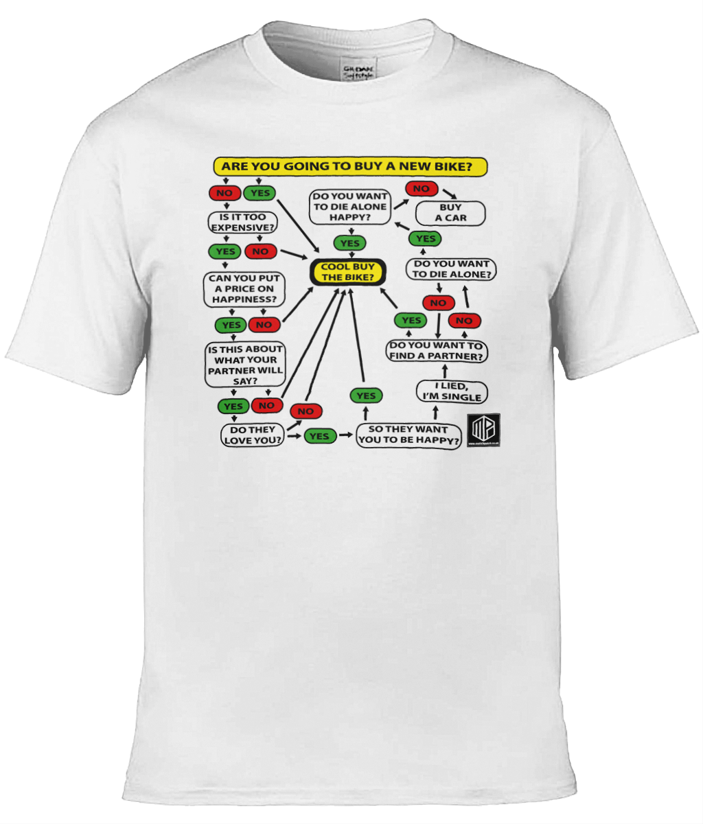 New Bike Flow Chart T-Shirt
