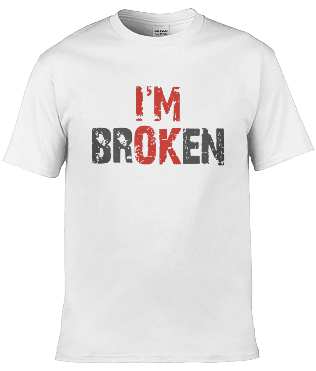 I'm BrOKen T-Shirt - Image 6