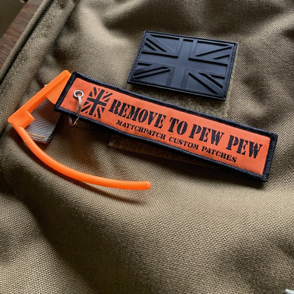 Chamber Flag With Hook and Loop Patch - Image 5