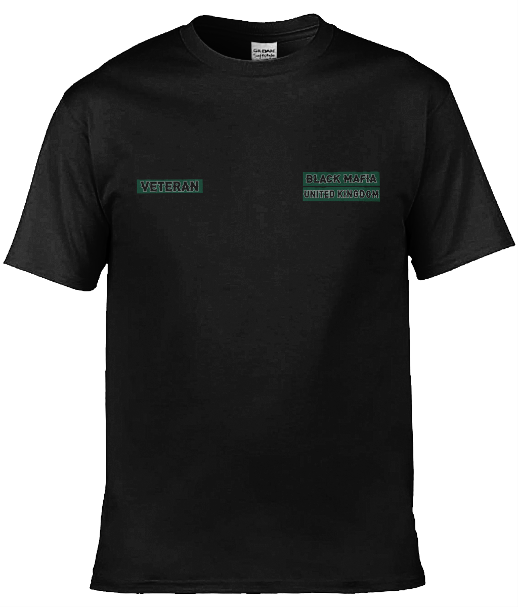 Black Mafia Riders Club Cut Style T-Shirt - Image 2