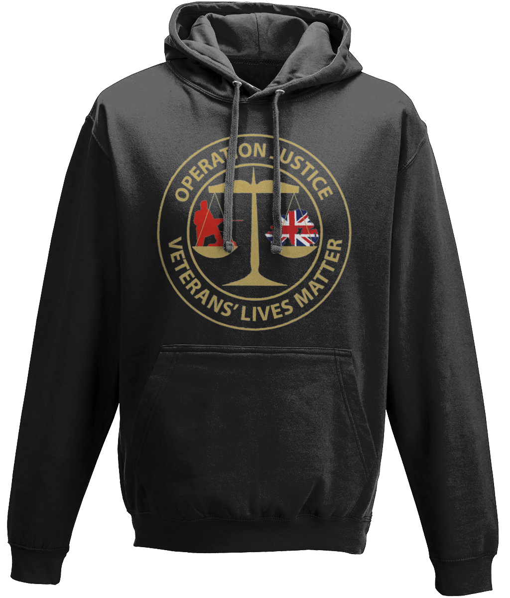 Operation Justice Classic Black Hoodie
