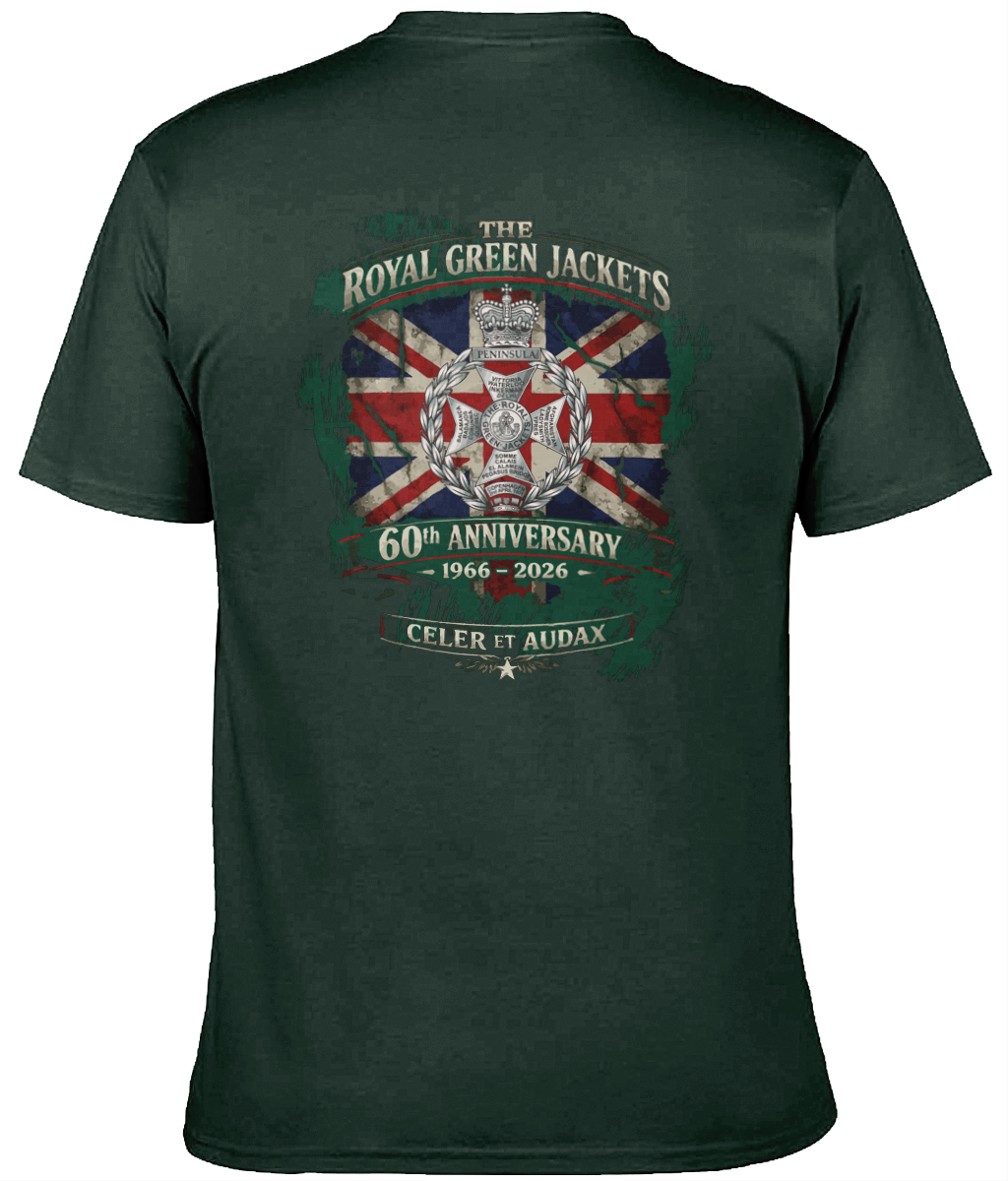RGJ 60th Anniversary T-Shirt (Back Print)