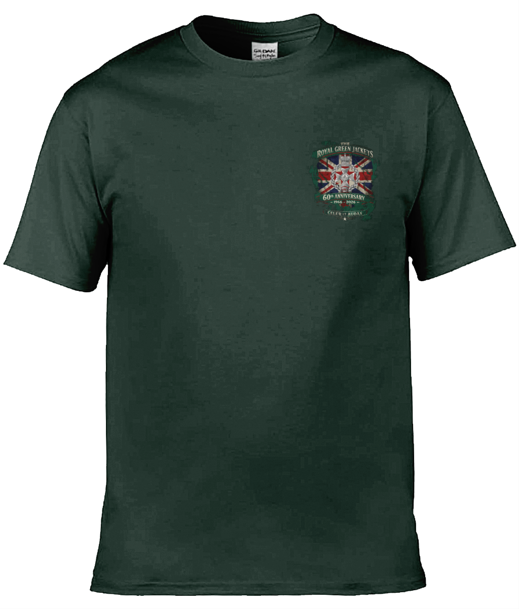 RGJ 60th Anniversary T-Shirt (Left Chest Print) - Image 5