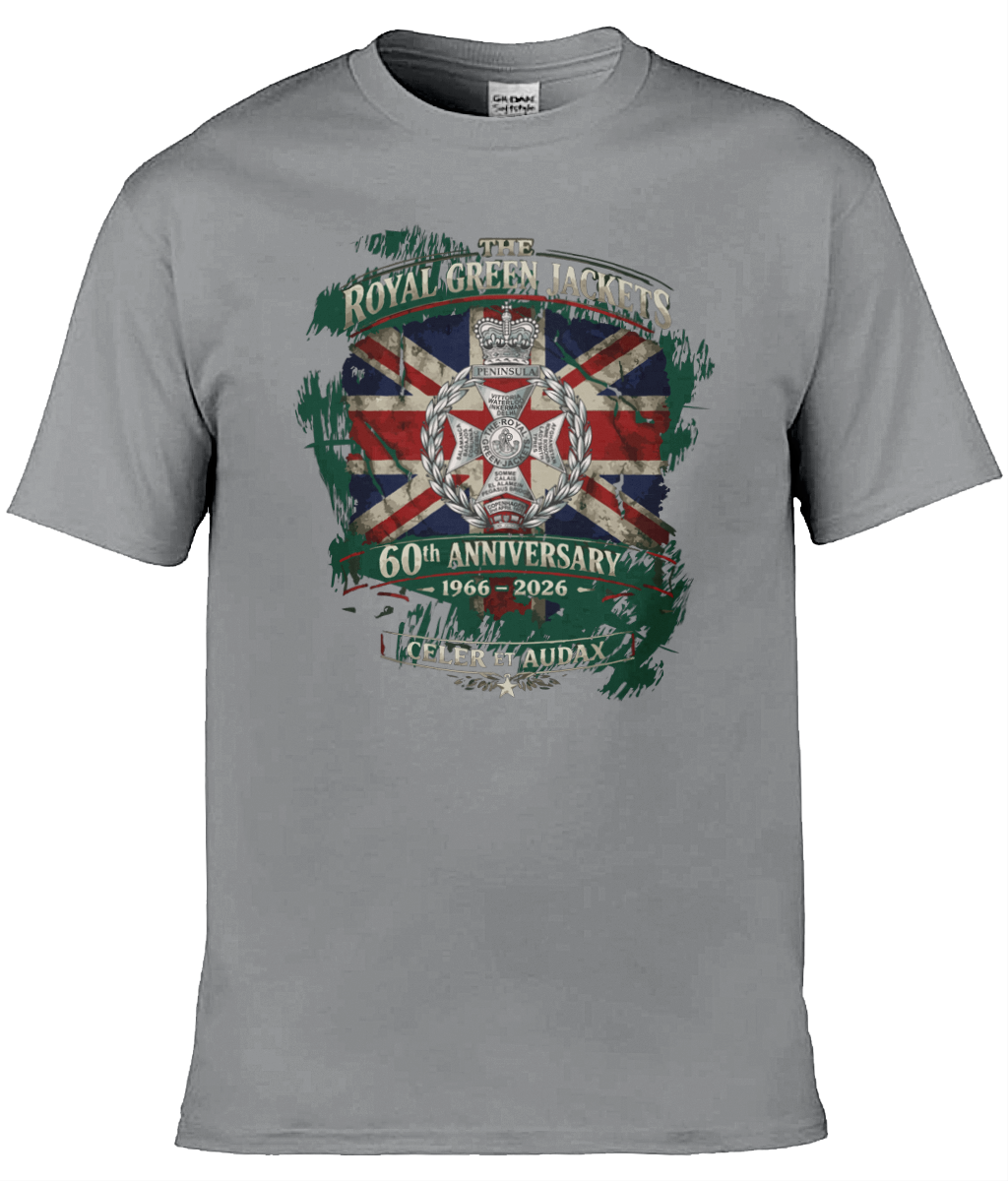 RGJ 60th Anniversary T-Shirt (Front Print) - Image 3