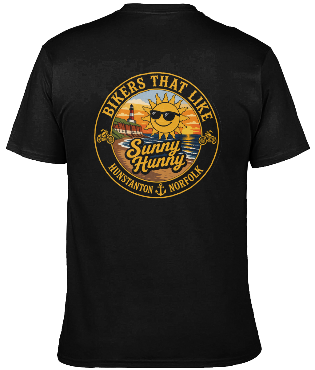 Bikers That Like Sunny Hunny T-Shirt - Image 3