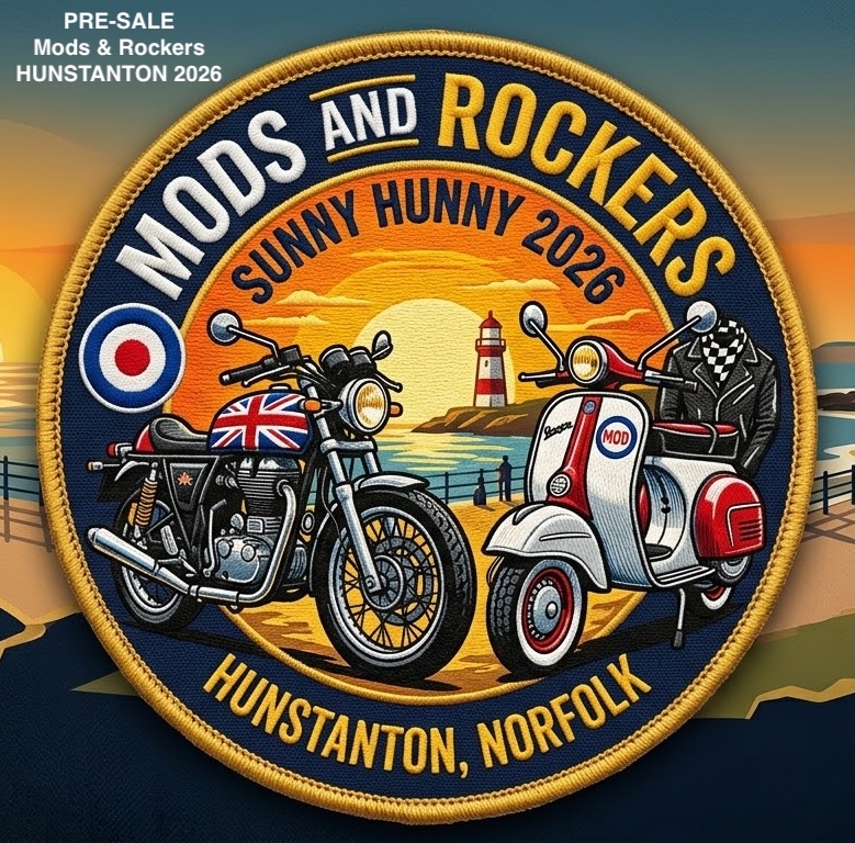 Mods & Rockers Hunstanton 2026 – Limited Edition Patch